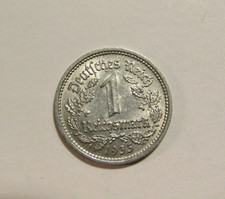 Germany Third Reich 1933-D 1 Mark Au Coin