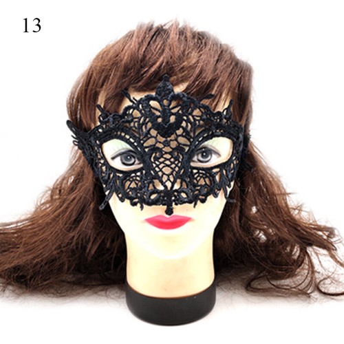 Lace Mask Party Masquerade Ball Eye Masks Flower Feather Bachelorette Party │ - Picture 54 of 67