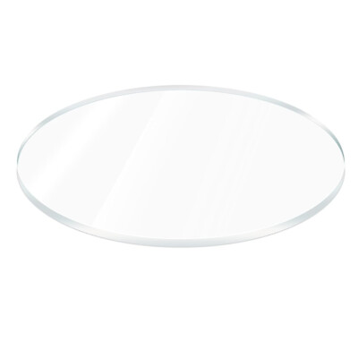 12'' Clear Acrylic Sheet Plastic Round 1/8'' Plexiglass Tile for DIY Project