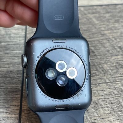 Apple Watch Series 2 GPS Smartwatch Black Strap 42mm Touchscreen