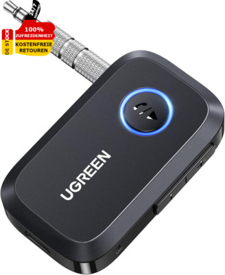 Aux Bluetooth Adapter Auto 5.3 Freisprechanruf Stereo Musik Dualer Kopplung 15H