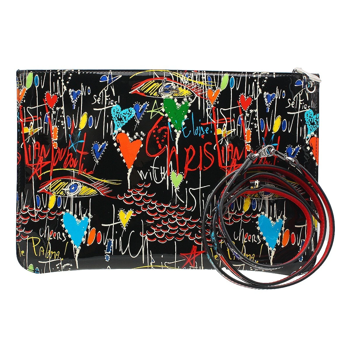 Graffiti clutch bag online