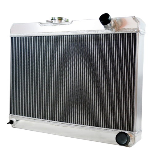 for 1963 Pontiac LeMans V8 Engine 3 Row Aluminum Radiator #CC63 - Picture 7 of 7