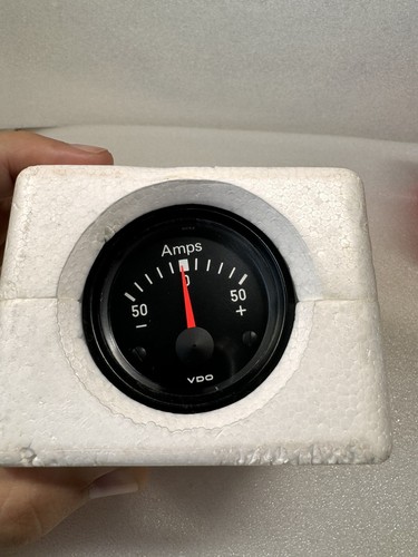 VDO COCKPIT 190-031 52mm Ammeter 50 Amp 6-24 V, 190.04 / 39/ 2 5.80 - Picture 9 of 19
