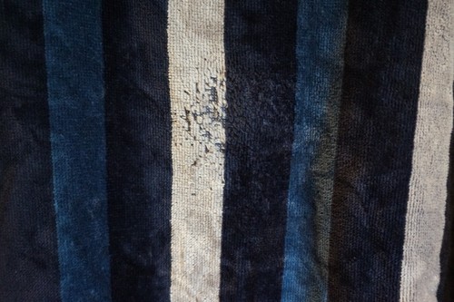 John Lewis Striped Velour Robe - M - WAS £70 - CUSTOMER RETURN - Picture 8 of 15