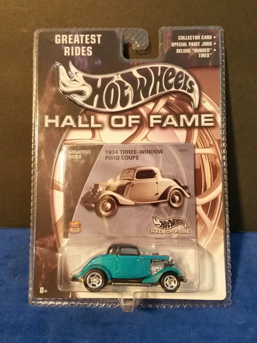 ホットウィール　Hot Wheels 3台　HALL OF FAME Hot Wheels Hall of Fame Greatest Rides 1934 Three-Window Ford