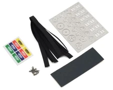 Yeah Racing Safety Harness Seatbelt Set (Black) [YEA-YA-0558BK]