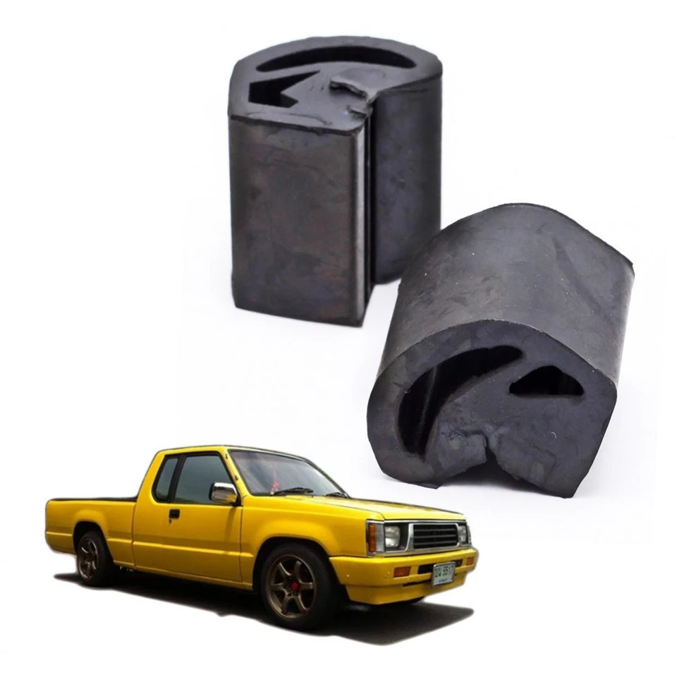 Set Side Hood Bonnet Bumper Rubber For Mitsubishi Mighty Max L200 Pick up 87 -96 - Image 2 of 4
