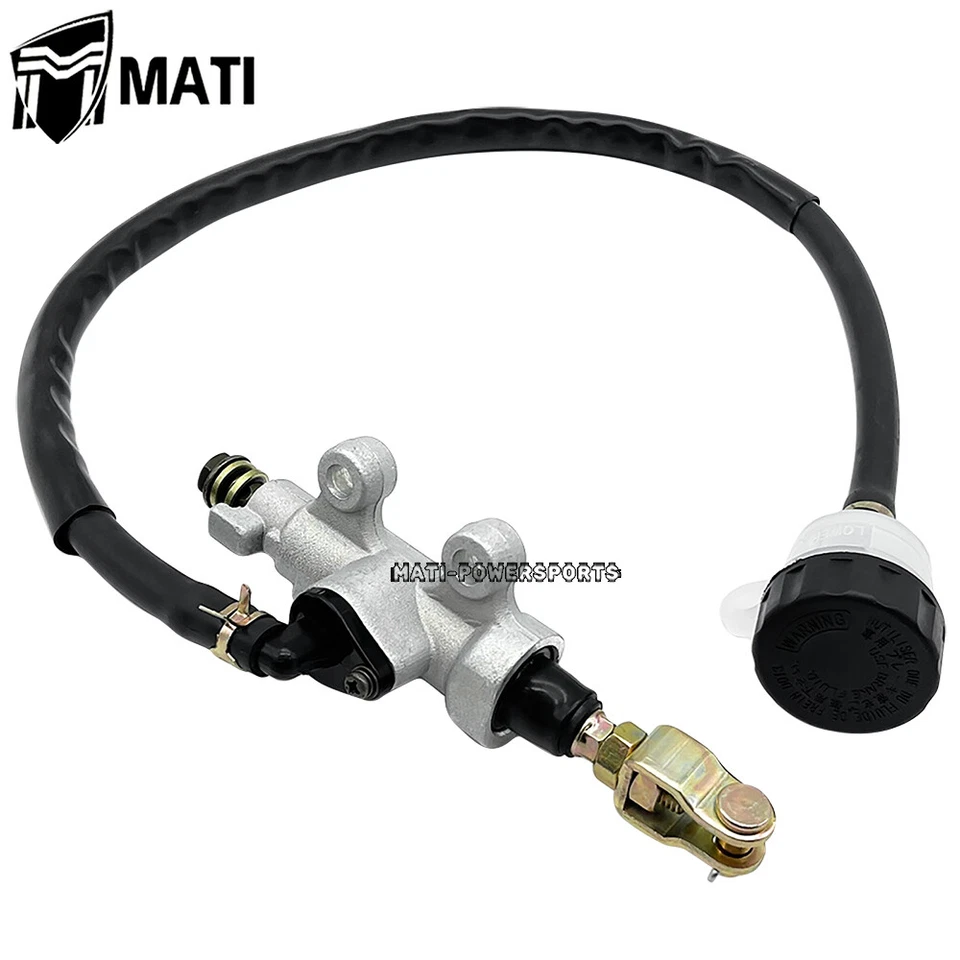 Cilindro maestro de freno trasero para Yamaha Wolverine 350 YFM350FX Kodiak 400 YFM400 Foto 4 de 4