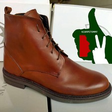 STIVALI UOMO Stivaletti vera pelle  scarponcini 41 a 43 MADE IN ITALY   VVV