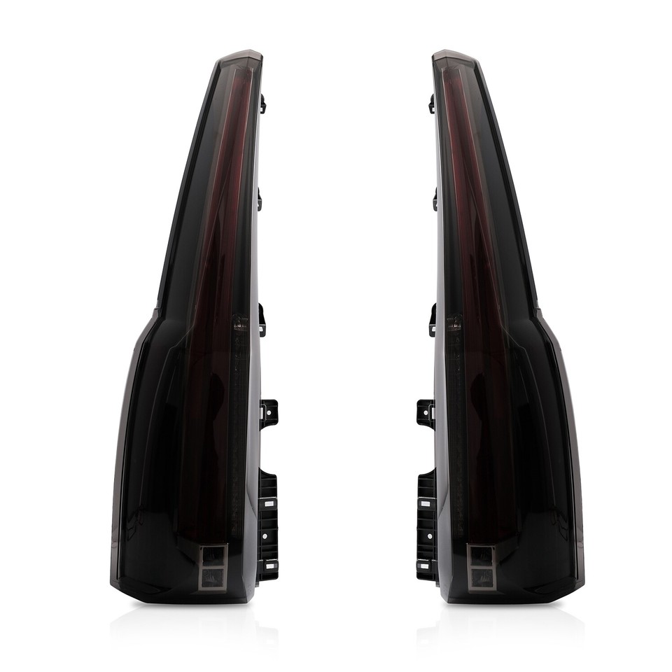 Spyder® - Chevy Tahoe 2007 Black Escalade Style Fiber Optic LED Tail Lights
