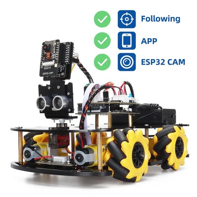 Robot Starter Kit For Programming with Camera and Codes Smart Automation Set