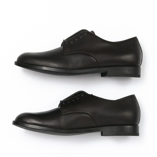 Z Zegna Beda Dark Brown Plain Toe Derby Oxfords Men's 11 US (10 EU) - Picture 3 of 6