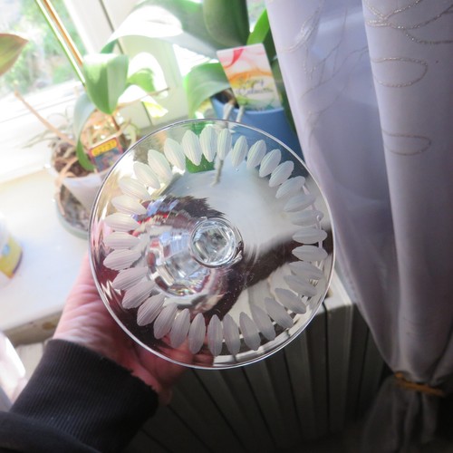 6 verres roemer de couleur en cristal de lorraine H 21,3 cm - Imagen 10 de 12