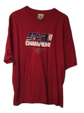 Vintage LEE Sport ANAHEIM ANGELS 2002 World Series Champions Mens Red Shirt 2XL