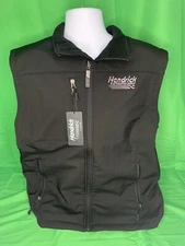 HENDRICK AUTOMOTIVE GROUP Oobē Black Vest For Men LARGE SIZE ** Free Shipping **