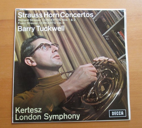 SXL 6285 WBG Strauss Horn Concertos Barry Tuckwell Kertesz NEAR MINT Decca 1st - Picture 5 of 6