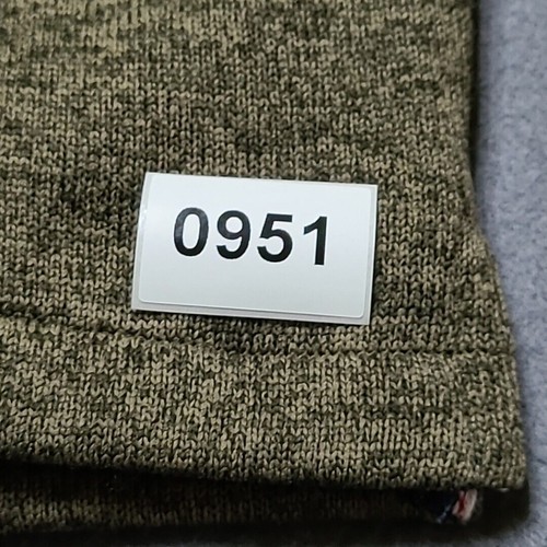 Weatherproof Vintage Men’s Shirt Medium Fleece lined Flannel Olive Green - Picture 10 of 12