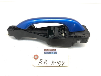 2015-2024 PORSCHE MACAN GTS RIGHT PASSENGER REAR EXTERIOR DOOR HANDLE OEM.