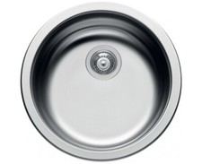 LAVELLO TONDO 1 VASCA IN ACCIAIO INOX MODELLO SKY ROUND 435 FORMA TONDA