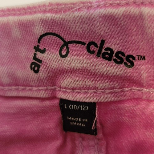 Art Class Girls Large (10/12) Pink Denim Skirt EUC - Picture 4 of 9