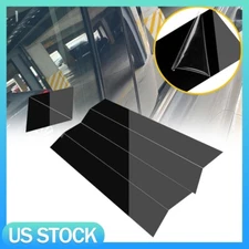 6PCS Black Car Door Window Pillar Post Cover Trim For 2005-2010 Chrysler 300 PC