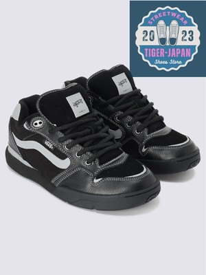 VANS x WORKSOUT Raleigh XLT VN000MYEQ9A BLACK/SILVER Men Leather Sneaker Shoes