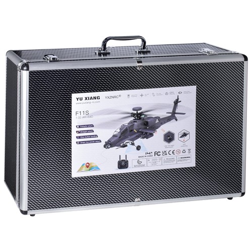 Yuxiang F11S AH64D Apache Helicopter RC Hubschrauber 6Axis 2.4G GPS Flybarless - Bild 22 von 24