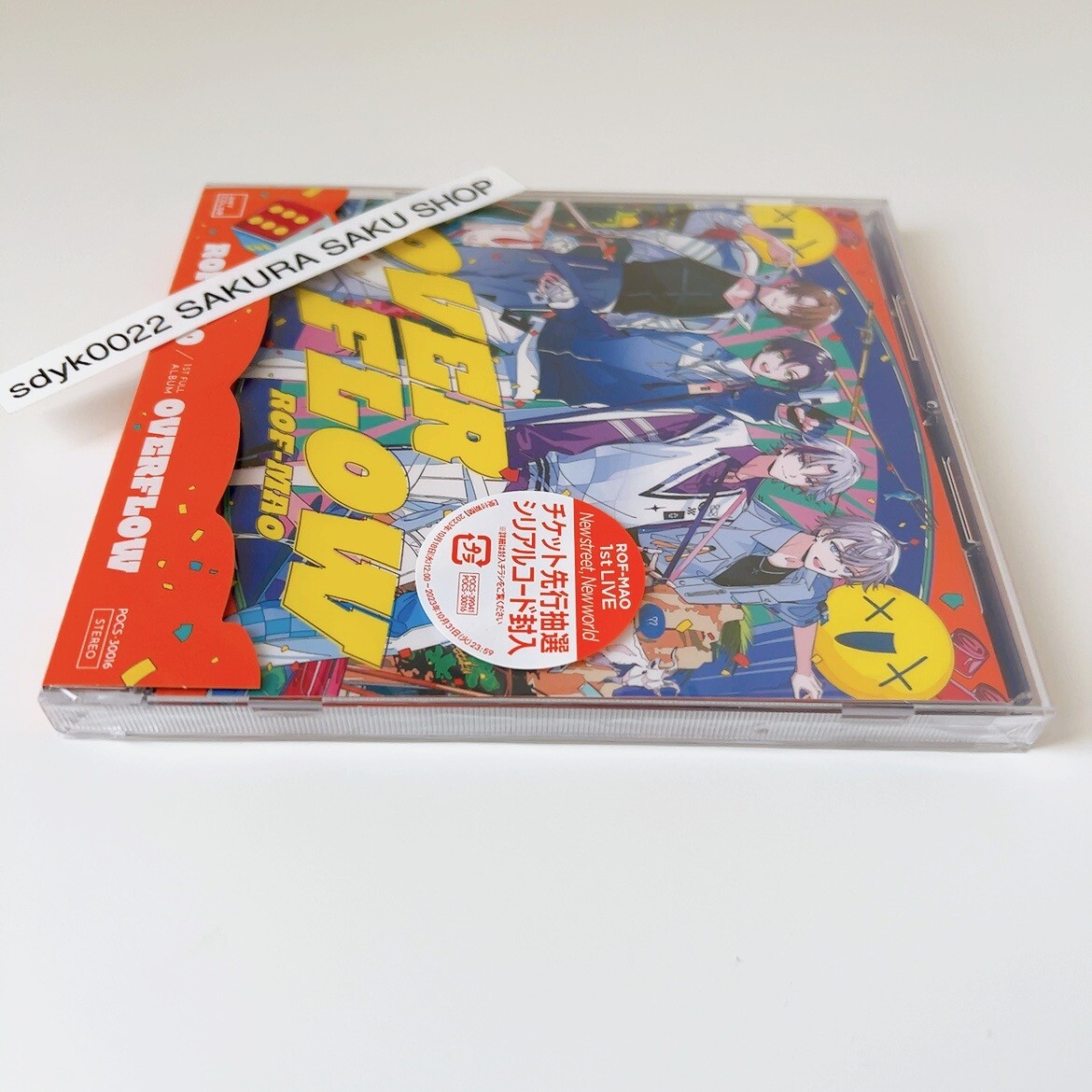 NIJISANJI ROF-MAO Overflow CD ROF-MAO Regular Edition POCS NIJISANJI ROF-MAO Overflow CD ROF-MAO Regular Edition POCS