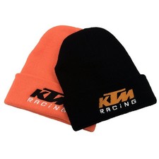 Cappello Invernale Fan MotoGp KTM Racing Nero e Arancio Berretto Unisex Termico