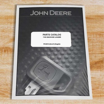 John Deere 710G Backhoe Loader Parts Catalog Manual - PC2819