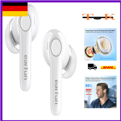 EarFun Air Pro 4 Bluetooth Kopfhörer mit Adaptive Hybride Geräuschunterdrückung