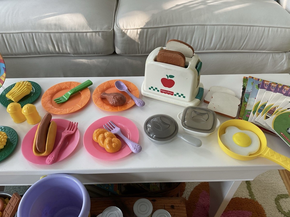 Vintage Dora The Explorer Talking Kitchen With Original Items