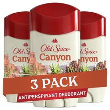 Men's Antiperspirant Deodorant with Aloe, 24/7 Odor Protection, 3-Pack