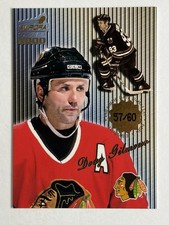 1999-00 Pacific Aurora Premiere Date #32 Doug Gilmour Striped SP #07/60