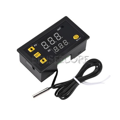 W3230 12V 24V AC110-220V 20A Digital Temperature Control LED Display Thermostat