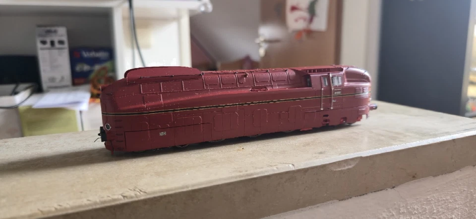 Rivarossi HR 2603 BR 61 002  DRG in rot Digital Sound Gebraucht - Bild 2 von 4