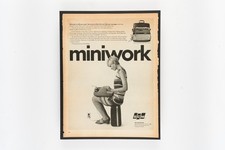 1960s Original Smith-Corona Typewriter Advertisement Magazine Page