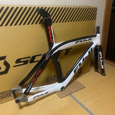 FUJI TRACK ELITE 2010フジトラックエリートカーボン 固定ギア Fuji Track Elite Carbon Track Bike Frame Set 2010 From Japan | eBay
