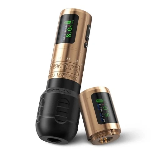 Ambition C1 Plus Wireless Tattoo Machine 7 Adjustable Stroke 2.0–4.2mm 1900mAh - product listing photo