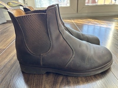 Dr. Martens 2976 UK 9,5 Dunkelbraun Ambassador Leder Chelsea Boots UVP 165£