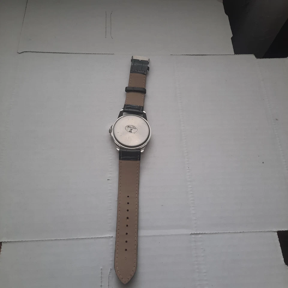 Relógio social masculino pulseira preta E Pluribus Unum American Eagle - Imagem 4 de 4