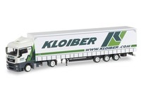 "Herpa 1:87 305013 MAN TGX XLX Lowliner-Sattelzug \"Kloiber\" NEU Ovp"