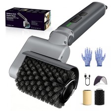 Grill Brush, Cordless BBQ Cleaner, 3-Speed Angle Adjustable, 3-in-1 Kit wit...