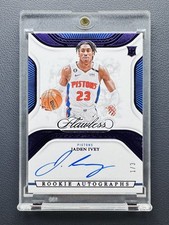 2022-23 Panini Flawless Jaden Ivey Rookie RC Autographs Amethyst Auto 1/3≈1/1