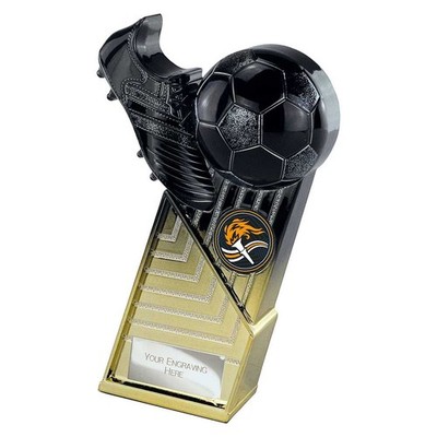R4US Football Trophy Award The Marauders Heavyweight Carbon Black & Gold 160mm