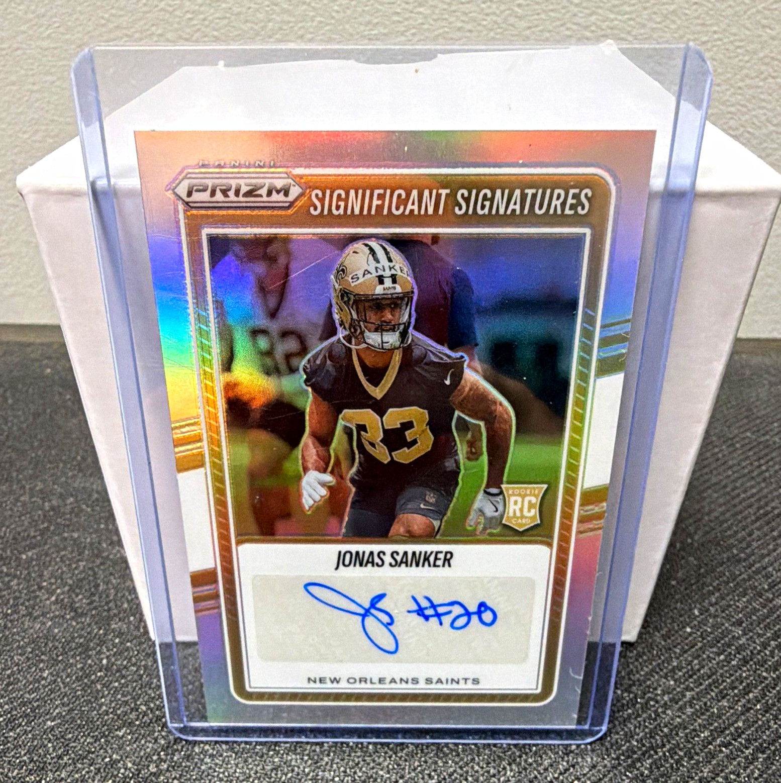 Jonas Sanker Panini Prizm Significant Signatures #SSIJSR Base