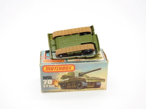MATCHBOX SUPERFAST ROLA-MATICS MINT BOXED No.70 SELF S-P GUN 1976-80 - Picture 8 of 8