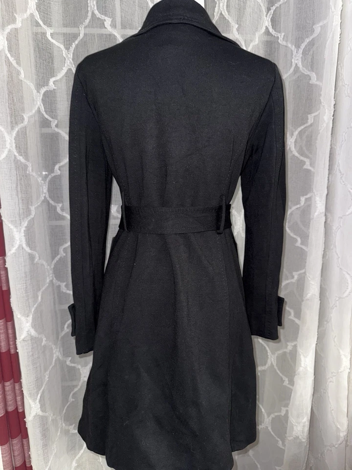 Vestido largo negro chaquetón vintage de Victoria, Victoria Secret talla 8 Foto 3 de 4