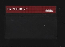 Sega Master System PAPERBOY w/Cartridge, Instructions & Box (CIB)